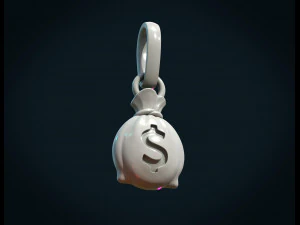money bag usd 3D Print Model