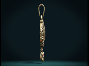 vagina ornate pendant 3D Принт Модель