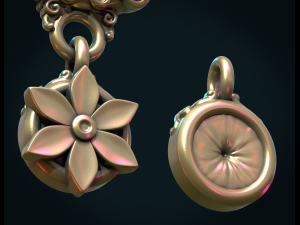 vagina ornate pendant 3D Принт Модель