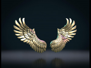 wings ii 3D Baskı Modeli