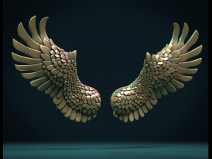 wings ii 3D Baskı Modeli
