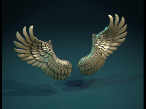 wings ii 3D Baskı Modeli