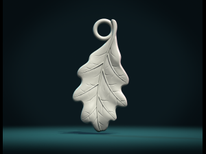 oak leaf ii 3D-printmodel