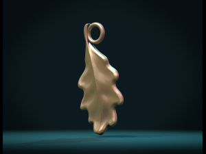 oak leaf ii 3D-printmodel
