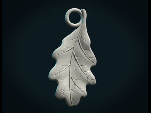 oak leaf ii 3D-printmodel