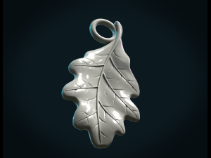 oak leaf ii 3D-printmodel
