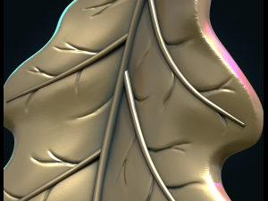 oak leaf ii 3D-printmodel