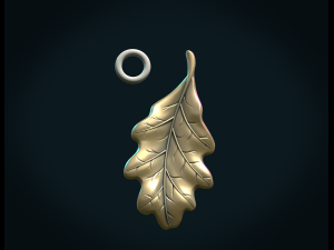 oak leaf ii 3D-printmodel