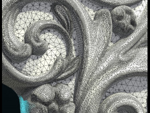 leaves scrolls charm pendant 3D Принт Модель