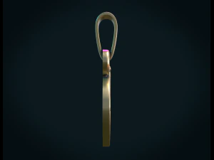 leaf pendant 3D Print Model