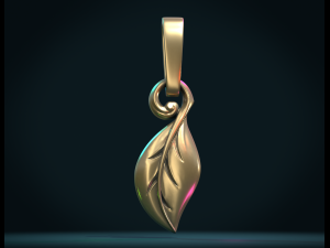 leaf pendant ii 3D 프린트 모델