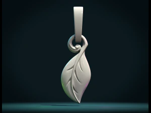 leaf pendant ii 3D Print Model
