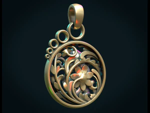 gecko pendant 3D Print Model