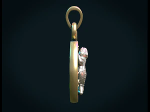 gecko pendant 3D Print Model