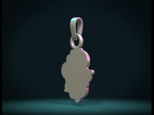 pigeon pendant 3Dプリントモデル