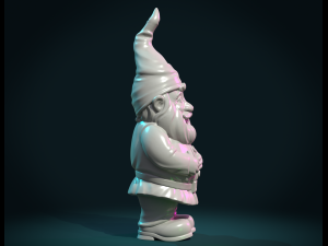 garden gnome iii Modèles 3D en vedette
