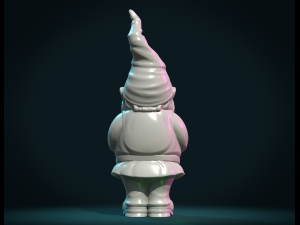 garden gnome iii Modèles 3D en vedette