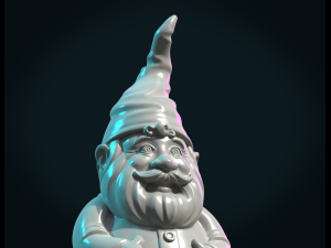 garden gnome iii Modèles 3D en vedette