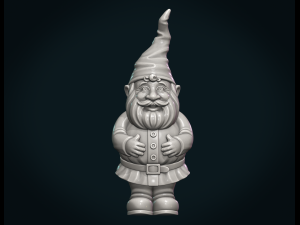 garden gnome iii Modèles 3D en vedette