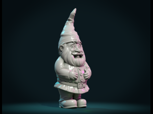 garden gnome iii Modèles 3D en vedette
