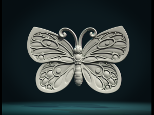 butterfly iii 3D 打印模型