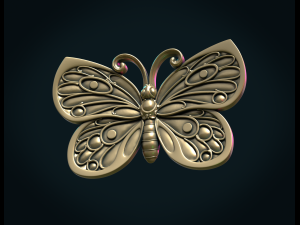 butterfly iii 3D 打印模型