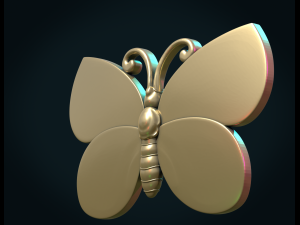 butterfly iii 3D 打印模型