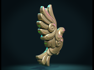 stylized pigeon Modèles 3D en vedette