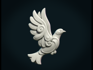 stylized pigeon Modèles 3D en vedette