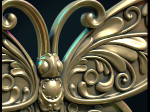 butterfly 3D 프린트 모델