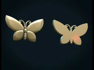 butterfly 3D Print Model