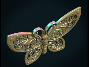 butterfly 3D 프린트 모델