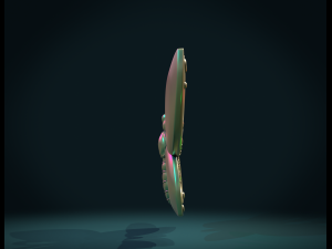 butterfly 3D 프린트 모델