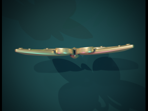 butterfly 3D 프린트 모델