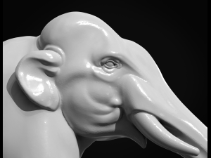 asian elephant ii 3D 打印模型