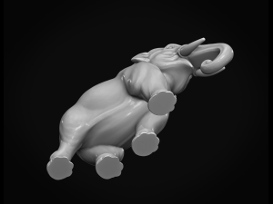 asian elephant ii 3D 打印模型