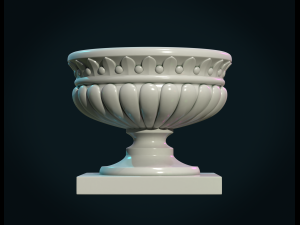 garden vase Modelo de impresión 3D