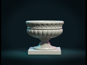 garden vase Modelo de impresión 3D