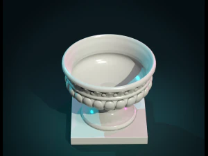 garden vase 3D Print Model