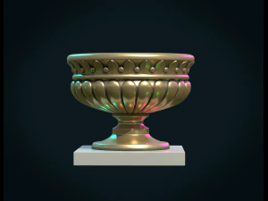 garden vase 3D Print Model