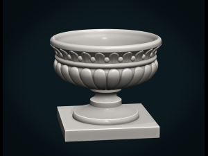 garden vase Modelo de impresión 3D