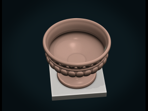 garden vase Modelo de impresión 3D