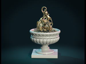 abstract plant vase 3D Принт Модель