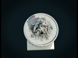 abstract plant vase 3D Принт Модель