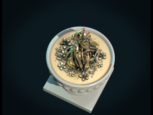 abstract plant vase 3D Принт Модель