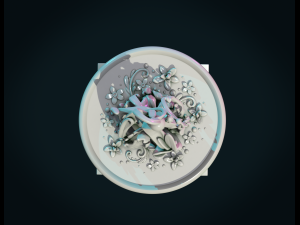abstract plant vase 3D Принт Модель