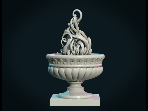 abstract plant vase 3D Принт Модель