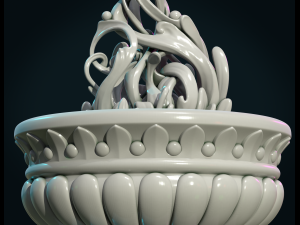 abstract plant vase 3D Принт Модель