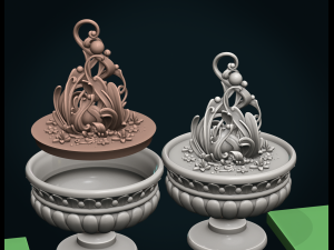 abstract plant vase 3D Принт Модель