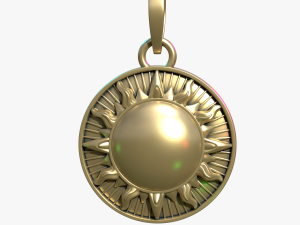 sun pendant iii 3D-printmodel